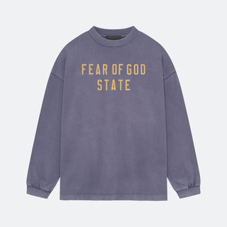 Fear Of God Essentials Heavy Longsleeve - Lavender