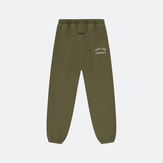 Fear Of God Essentials Fleece Sweatpant FA24- Military