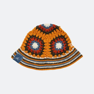 New Era Crochet Knit Bucket Hat