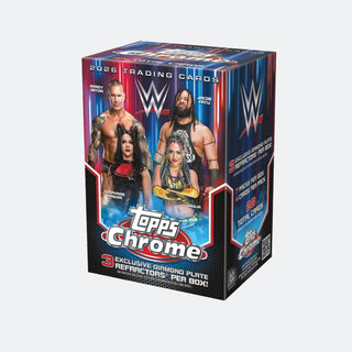 2026 Topps Chrome WWE Blaster Box