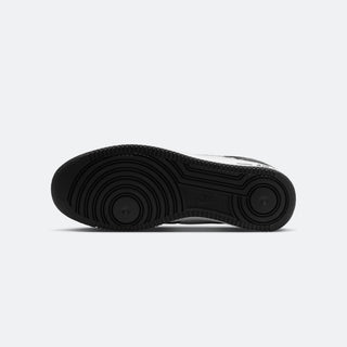 Nike AF1 Cracked Leather "White Black"