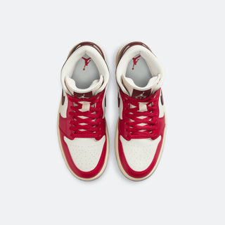 W Jordan 1 Mid "Mystic Hibiscus"