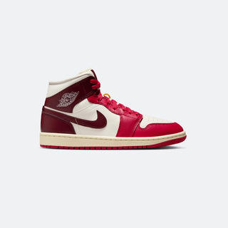 W Jordan 1 Mid "Mystic Hibiscus"