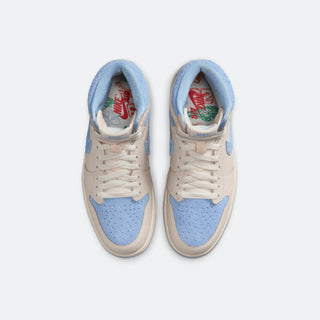 W Jordan 1 Hi "Pyschic Blue"