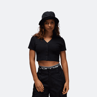 W Jordan Short Sleeve Knit Top - Black