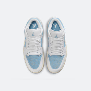 W Jordan 1 Low "Worn Blue"