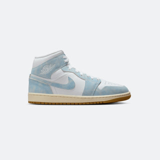 W Jordan 1 Mid "Denim"