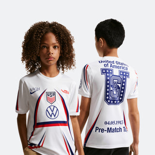 Kids Nike USA x V.A.A. S/S Soccer Top