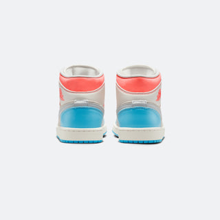 W Jordan 1 Mid "Hot Lava"