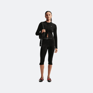 W Nike Sportswear Chill Jersey Tight High-Waisted Capri Leggings