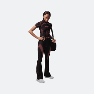 W Jordan Sport Flightweight Dri-FIT High-Waisted Flared Leggings