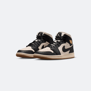 W Jordan 1 Mid SE "Off-Noir"