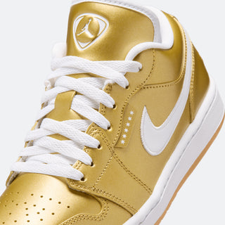 W Jordan 1 Low "Gold"