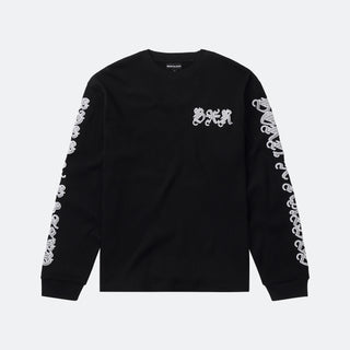 Born x Raised Gothic Embroidered Waffle Thermal