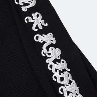 Born x Raised Gothic Embroidered Waffle Thermal