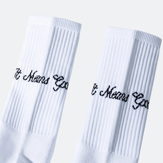 Bueno Script Logo Socks