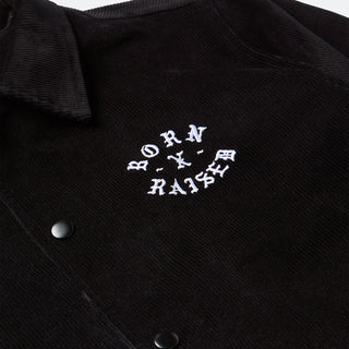 Born x Raised Zine Corduroy Coach Jacket