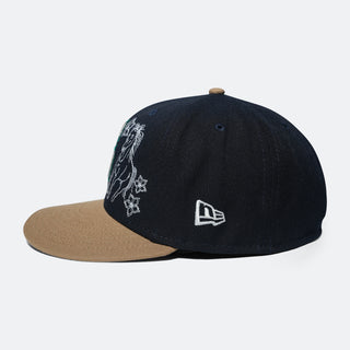 New Era Western Khaki Fitted Seattle Mariners