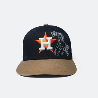 New Era Western Khaki Fitted Houston Astros