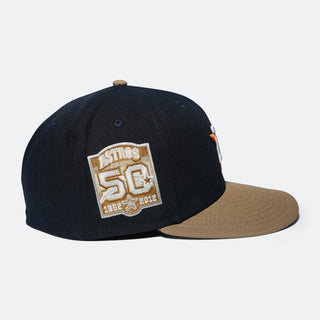 New Era Western Khaki Fitted Houston Astros