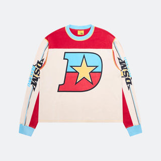 Diet Starts Monday Supercross L/S - Red