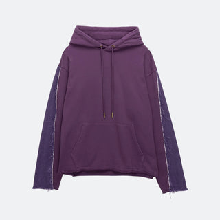 HTG Denim Panel Hoodie