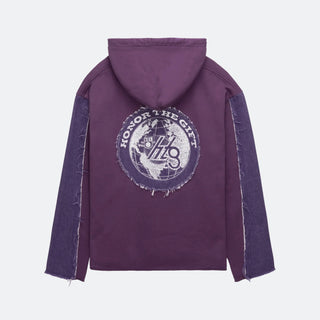 HTG Denim Panel Hoodie