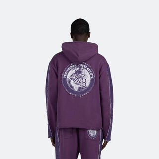 HTG Denim Panel Hoodie