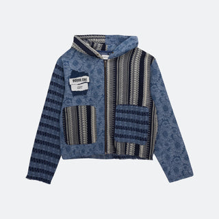 HTG Indigo Tapestry Hoodie