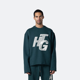 Honor The Gift Terry HTG Crewneck - Green