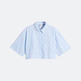 W Nike Sportswear Chill Poplin Top