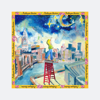 KidSuper Reach For The Stars Silk Scarf