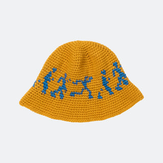 KidSuper Running Guys Crochet Hat