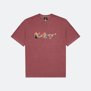 KidSuper Watercolor Tee (Burgundy)
