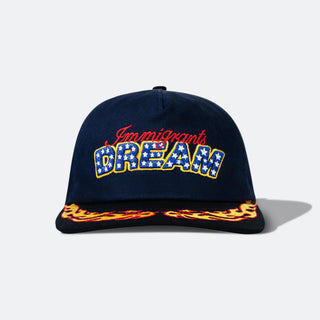 Kids Of Immigrants Dream Flame Hat - Navy