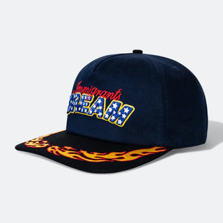 Kids Of Immigrants Dream Flame Hat - Navy