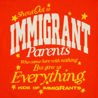 Kids of Immigrants "This Is For Our Family" Reversible Tee