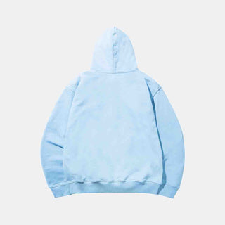 Market Shadow Arc Hoodie - Blue