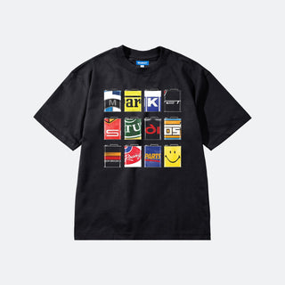 Market Smiley Oil Can T-Shirt