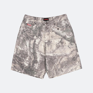 Pleasures Hunt Canvas Jorts