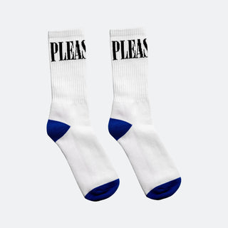 Pleasures Monitor Socks - White