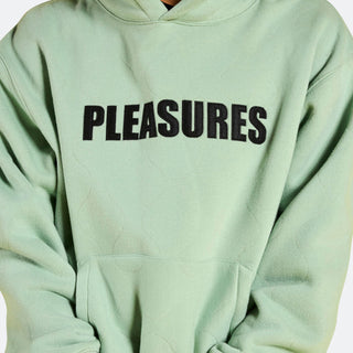 Pleasures Wave Quilted Hoodie