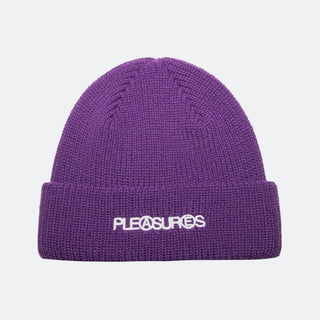 Pleasures Zine Beanie - Purple