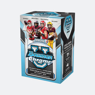 Topps 2025 Bowman University Chrome® Football - Blaster Box