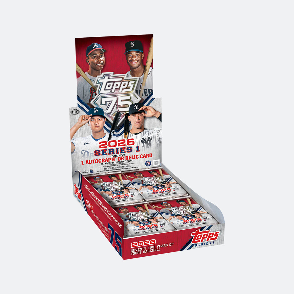Topps 2026 MLB - Series 1 Hobby Box – TheBetterGeneration