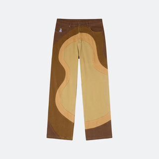 KidSuper Wavy Pants - Brown