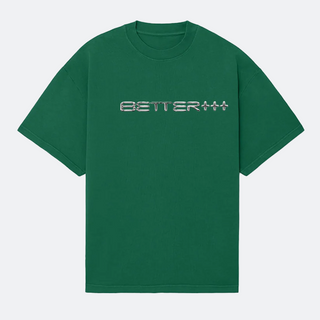 better+ "Chrome +++" tee