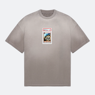 better+ x PSA "Wire" Tee - Light Wash