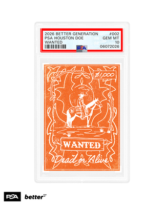 better+ x PSA "Slabbed Wanted" Tee